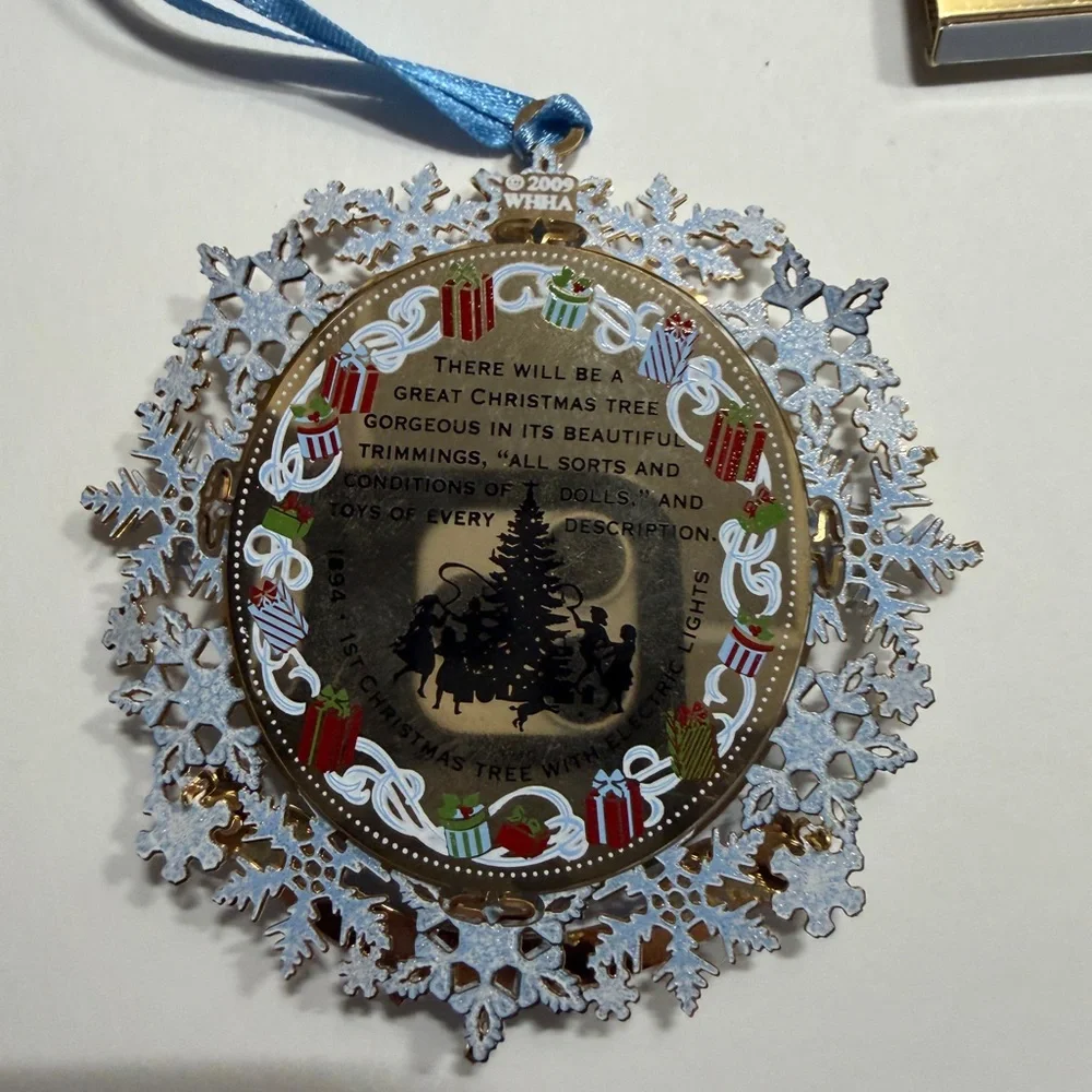 White House Historical Ornaments Lot of 5‎
